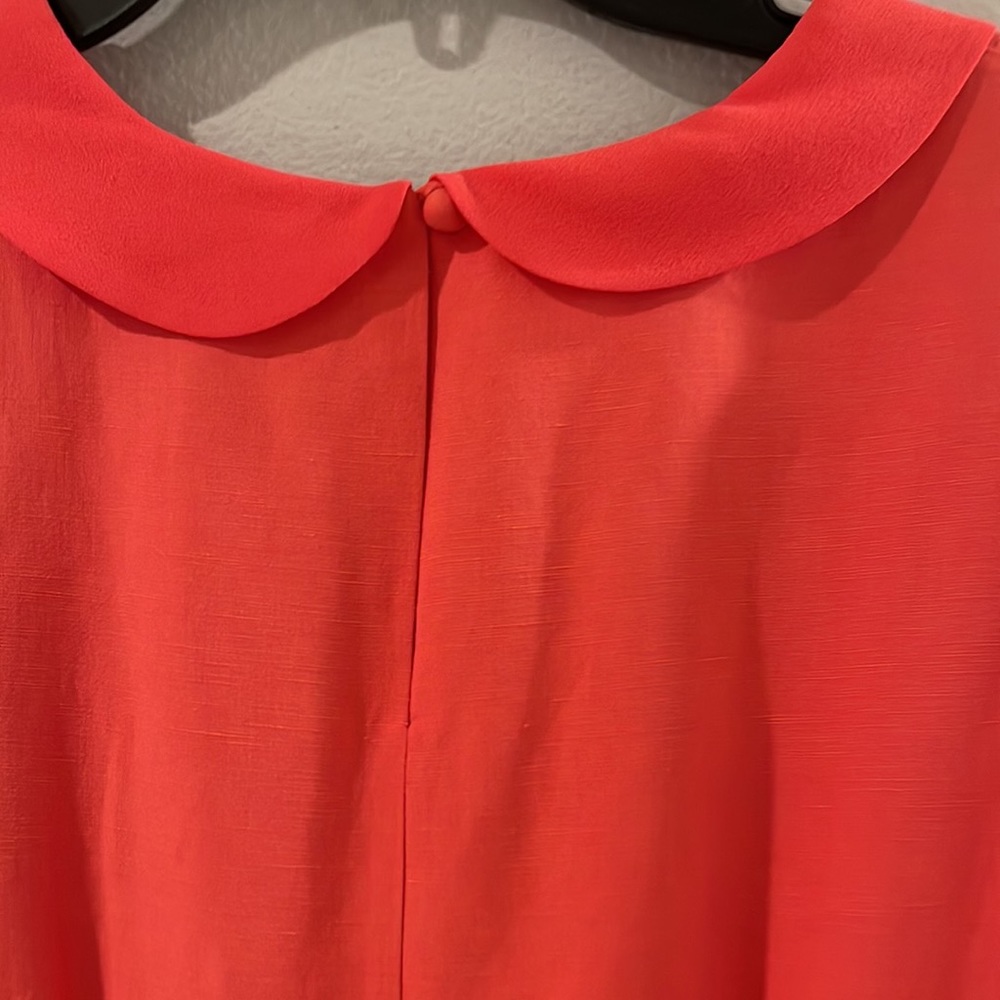 The Boden Collection silk/linen Peter Pan collared dress - Picture 6 of 8